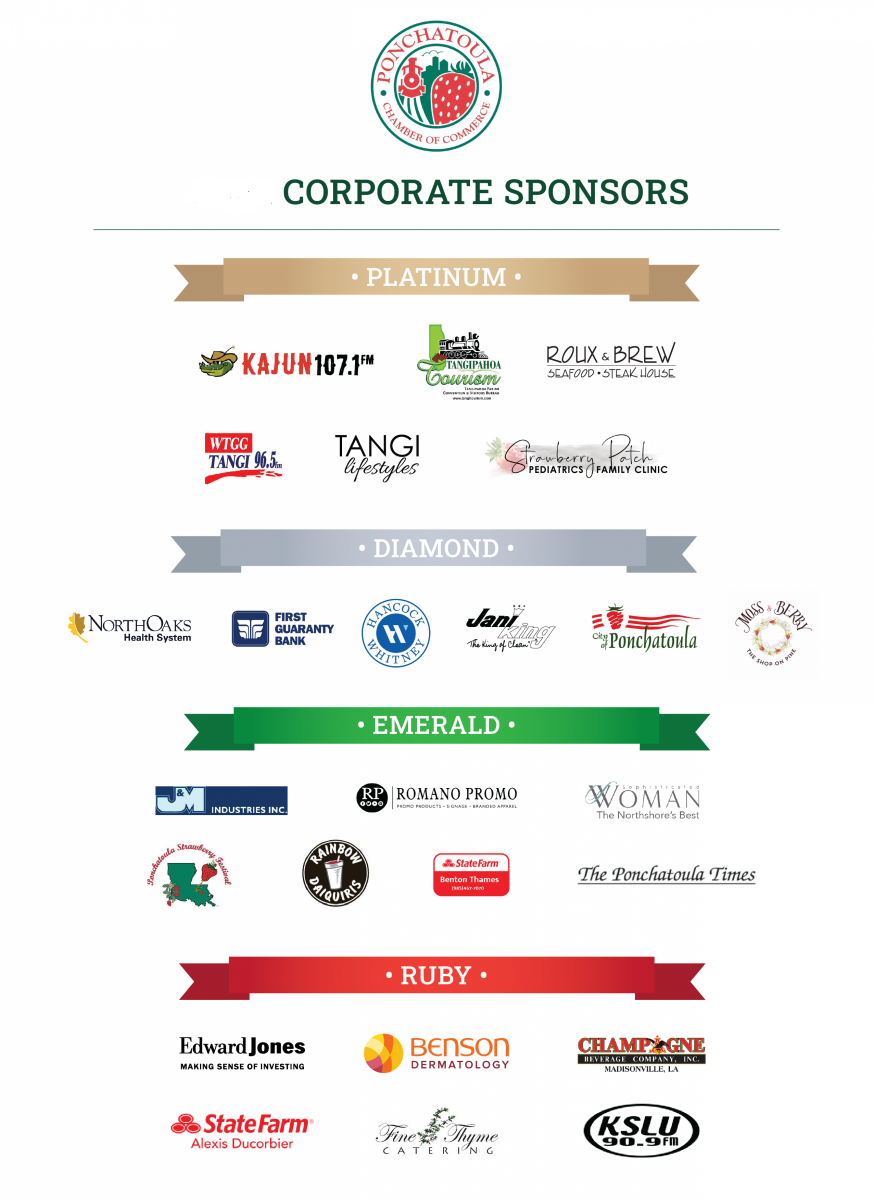  Corporate Sponsors