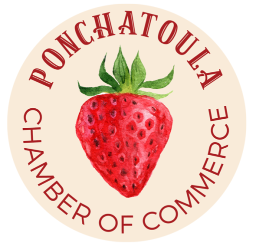 Ponchatoula Chamber circle logo